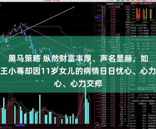 黑马策略 纵然财富丰厚、声名显赫，如今的王小骞却因11岁女儿的病情日日忧心、心力交瘁