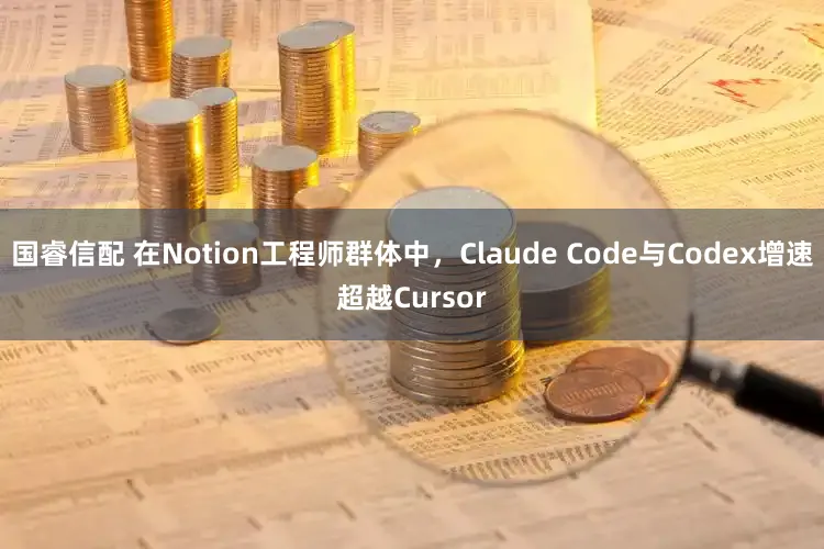 国睿信配 在Notion工程师群体中，Claude Code与Codex增速超越Cursor